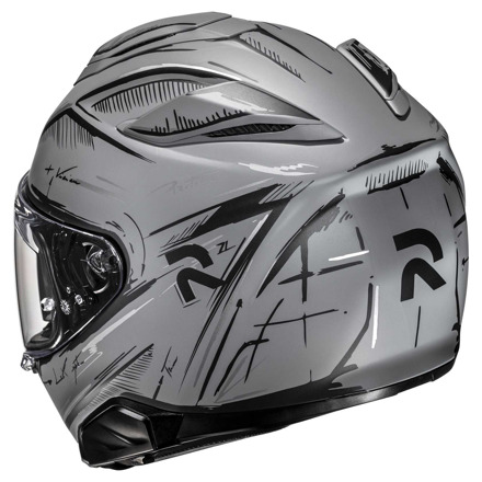 HJC RPHA 71 Teth Integraalhelm, Grijs-Zwart (3 van 3)