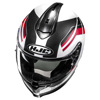 HJC C70N Belis Integraalhelm, Wit-Rood (Afbeelding 2 van 3)