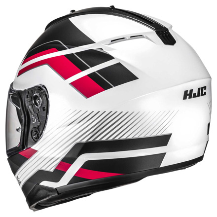 HJC C70N Belis Integraalhelm, Wit-Rood (3 van 3)