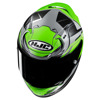 HJC RPHA 12 Brels Integraalhelm, Groen-Zwart (Afbeelding 2 van 3)
