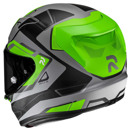 HJC RPHA 12 Brels Integraalhelm, Groen-Zwart (3 van 3)