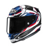 RPHA 12 Brels Integraalhelm - Wit-Blauw