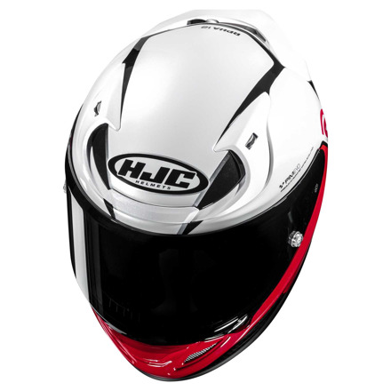 HJC RPHA 12 Kos Integraalhelm, Rood-Wit (3 van 3)