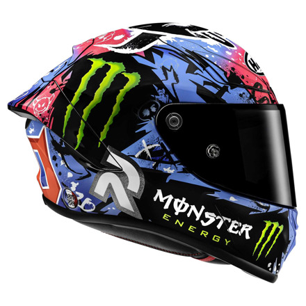 HJC RPHA 1 Quartararo Le Mans Special 2024 Integraalhelm, Blauw-Roze (4 van 5)