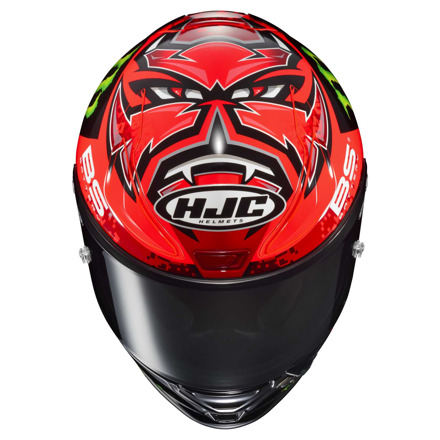 HJC RPHA 1 Quartararo Replica 2024 Integraalhelm, Rood-Zwart (5 van 5)