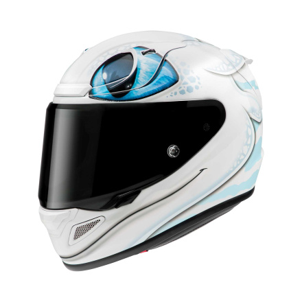 RPHA 12 Light Fury Universal Integraalhelm - Wit-Blauw