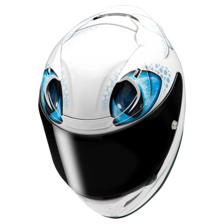 HJC RPHA 12 Light Fury Universal Integraalhelm, Wit-Blauw (3 van 5)