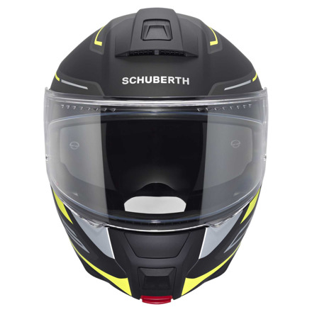 Schuberth C5 Omega Systeemhelm, Zwart-Geel (5 van 5)