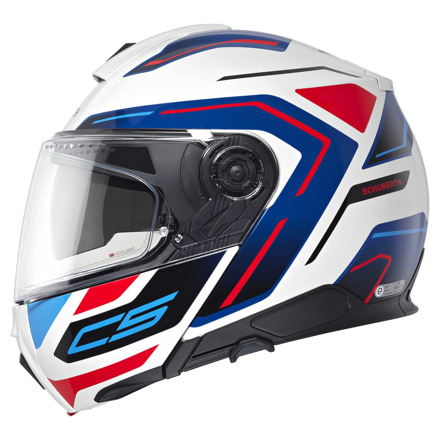 Schuberth C5 Omega Systeemhelm, Wit-Blauw (3 van 5)