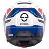 Schuberth C5 Omega Systeemhelm, Wit-Blauw (Afbeelding 4 van 5)