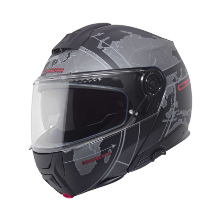 Schuberth C5 Globe Systeemhelm, Zwart-Grijs (1 van 5)
