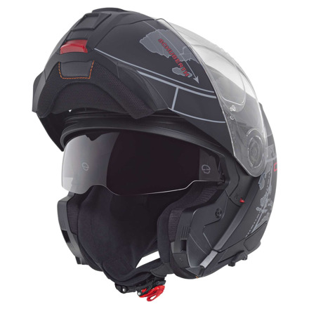 Schuberth C5 Globe Systeemhelm, Zwart-Grijs (2 van 5)