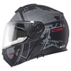 Schuberth C5 Globe Systeemhelm, Zwart-Grijs (Afbeelding 3 van 5)