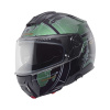 C5 Globe Systeemhelm - Zwart-Groen