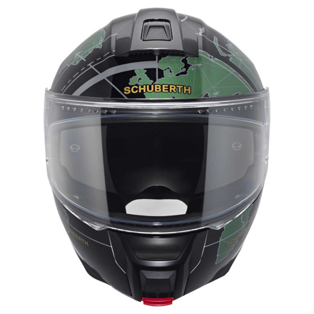 Schuberth C5 Globe, Zwart-Groen (4 van 5)