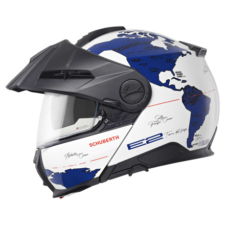 Schuberth E2 Atlas Systeemhelm, Wit-Blauw (3 van 5)