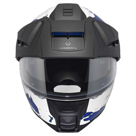 Schuberth E2 Atlas Systeemhelm, Wit-Blauw (5 van 5)