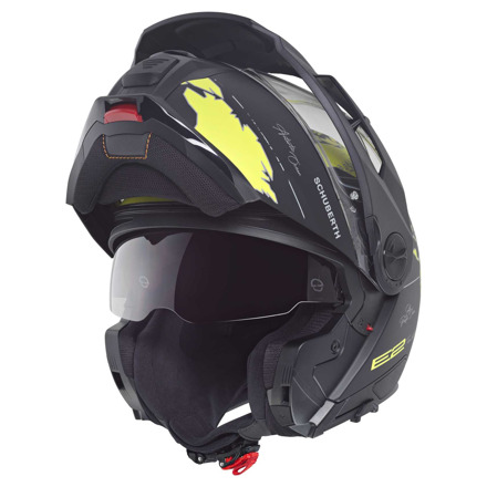 Schuberth E2 Atlas Systeemhelm, Zwart-Geel (2 van 5)