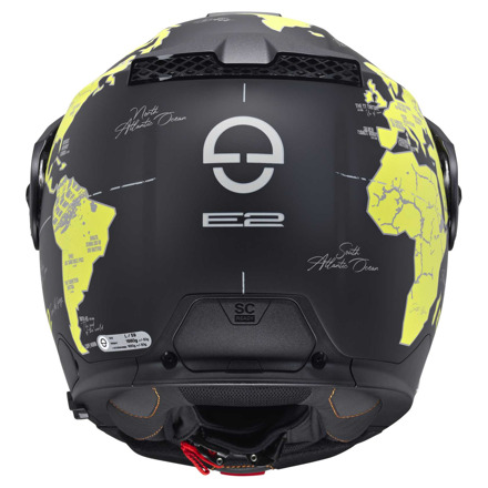 Schuberth E2 Atlas Systeemhelm, Zwart-Geel (4 van 5)