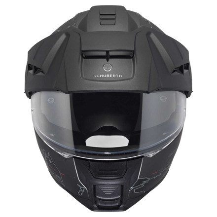 Schuberth E2 Atlas Systeemhelm, Zwart-Antraciet (5 van 5)