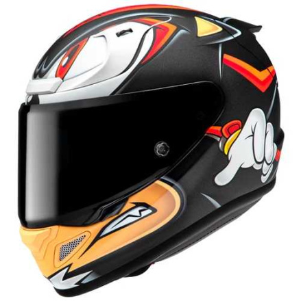 HJC RPHA 12 Shadow the Hedgehog Integraalhelm, Zwart-Geel (1 van 4)