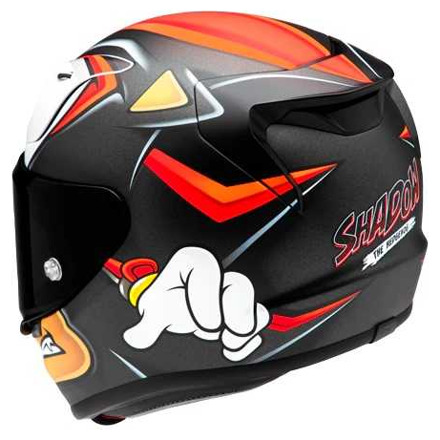 HJC RPHA 12 Shadow the Hedgehog Integraalhelm, Zwart-Geel (2 van 4)