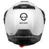 Schuberth E2 Systeemhelm, Wit (Afbeelding 4 van 4)