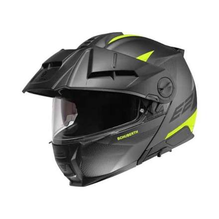 E2 Defender Systeemhelm - Zwart-Fluor
