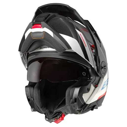 Schuberth E2 Defender Systeemhelm, Wit (2 van 3)