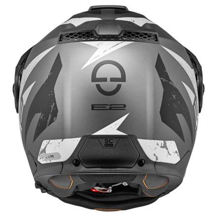 Schuberth E2 Explorer Systeemhelm, Grijs (3 van 3)