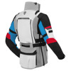 SECA Arrakis III Motorjas, Grijs-Blauw-Rood (Afbeelding 3 van 3)