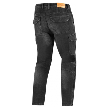 SECA Square II Motorjeans, Zwart (2 van 4)