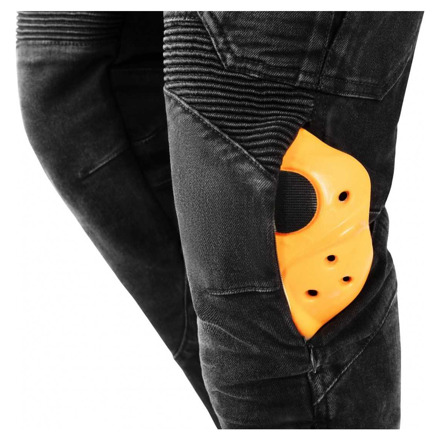 SECA Square II Motorjeans, Zwart (3 van 4)