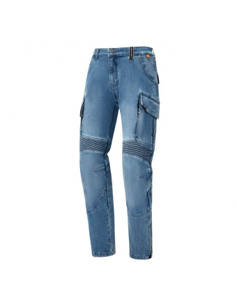 SECA Square II Motorjeans, Blauw (1 van 4)