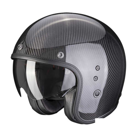 Belfast Carbon Evo Jethelm - Zwart