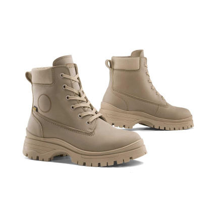 Zarah Motorschoenen - Beige