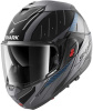 Shark Oxo Rydger Mat Systeemhelm, Antraciet-Blauw-Zwart (Afbeelding 1 van 3)