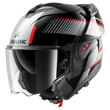 Shark Oxo Sikter Systeemhelm, Zwart-Zilver (2 van 3)