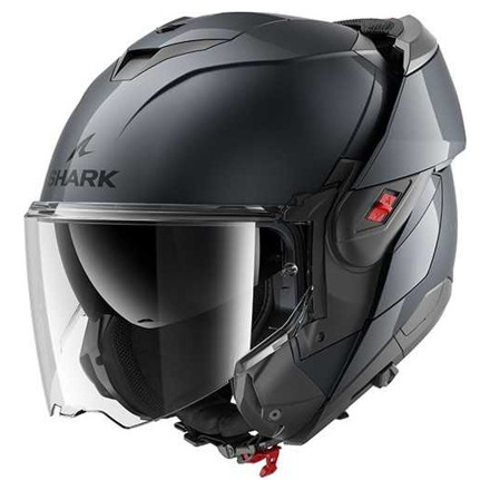 Shark Oxo Blank Systeemhelm, Antraciet (2 van 3)