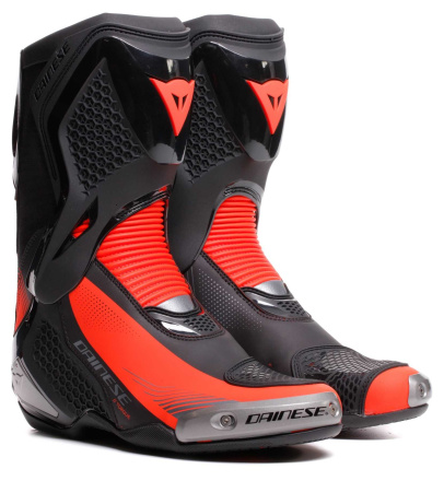 Torque 4 Motorlaarzen - Zwart-Rood