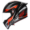 AGV K1 S E2206 Fastlap Integraalhelm, Zwart-Antraciet-Rood (Afbeelding 4 van 7)