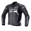 GP Force Leren Motorjas - Zwart