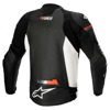 Alpinestars GP Force Leren Motorjas, Zwart-Wit-Rood-Fluor (Afbeelding 2 van 2)