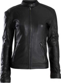 Joy Lady Leren Motorjas - Zwart