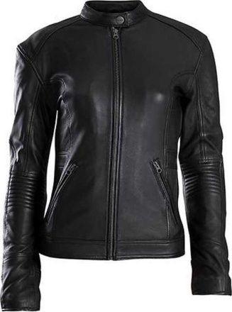Joy Lady Leren Motorjas - Zwart