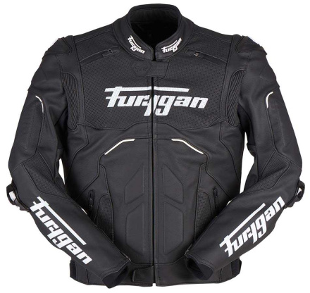 Raptor Evo 2 Leren Motorjas - Zwart-Wit