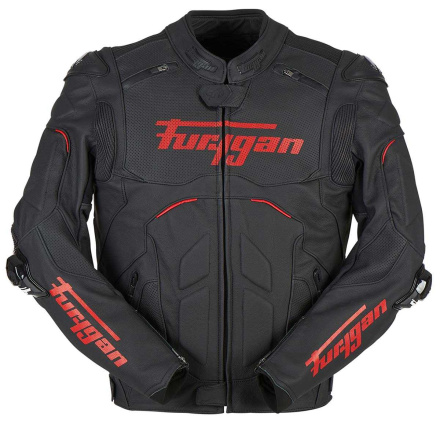 Raptor Evo 2 Leren Motorjas - Zwart-Rood