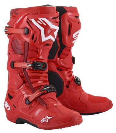 TECH 10 Motorlaarzen - Rood