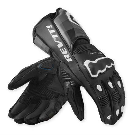 REV'IT! Quantum 3 Motorhandschoenen, Zwart-Wit (1 van 2)