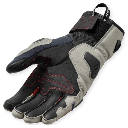 REV'IT! Sand 5 Motorhandschoenen, Zilver-Rood (2 van 2)